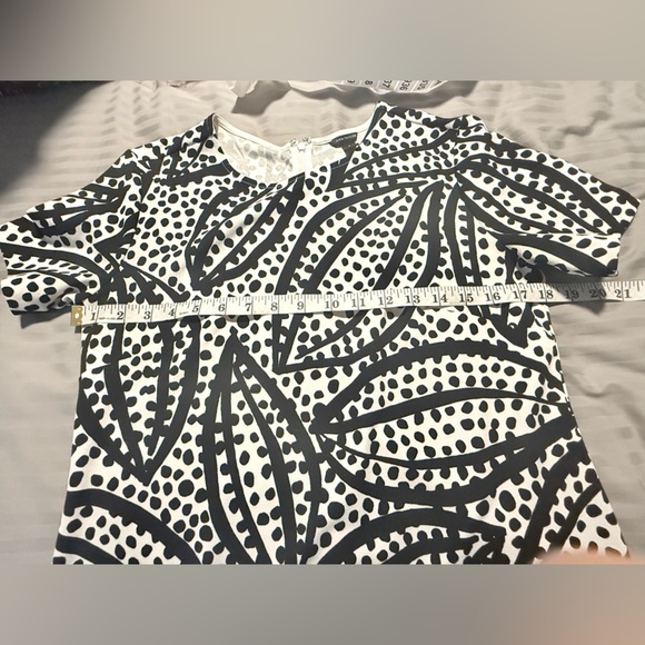 Ann Taylor Cheetah Leaf Shift Dress - Picture 6 of 9